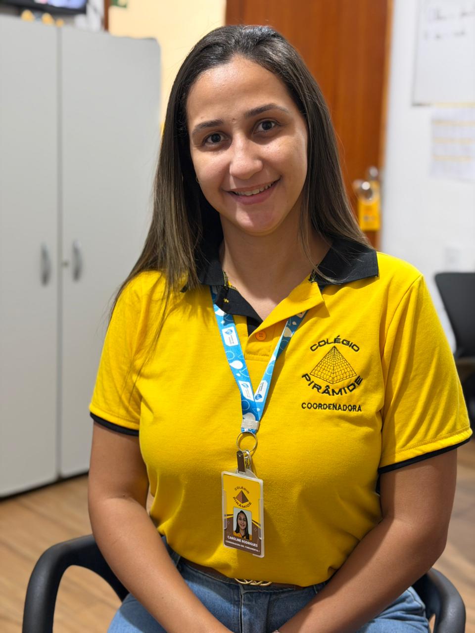 Caroline - Coordenadora do Ensino Fundamental I