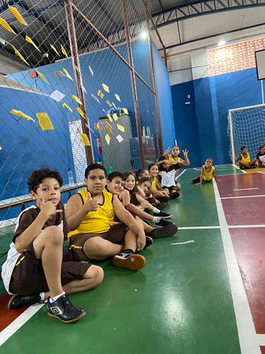 Momento recreativo dos alunos