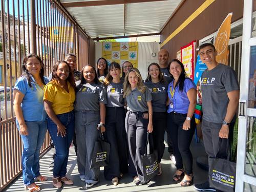 Turma em sala de aula