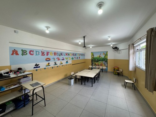 Sala de aula equipada