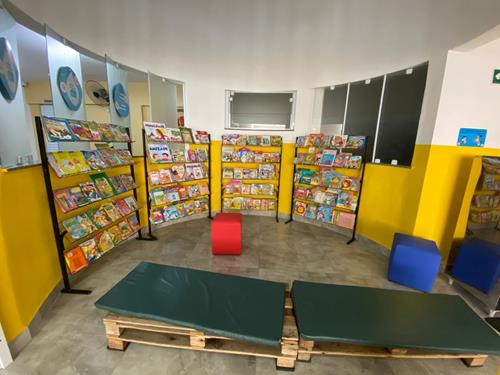 Corredor e recepção